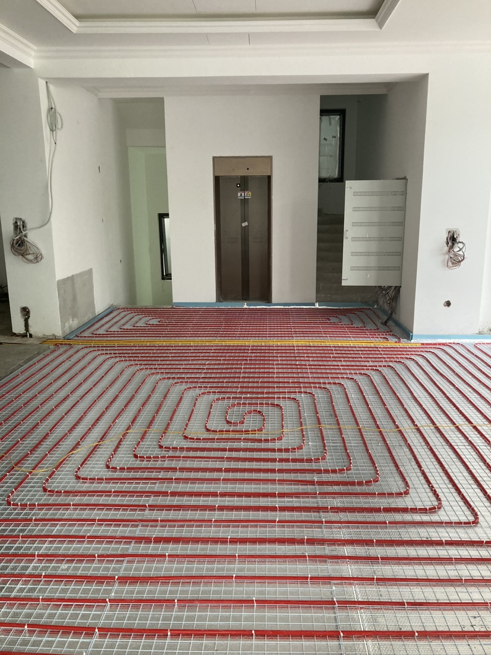 Biệt thự – hệ sưởi sàn nước nóng